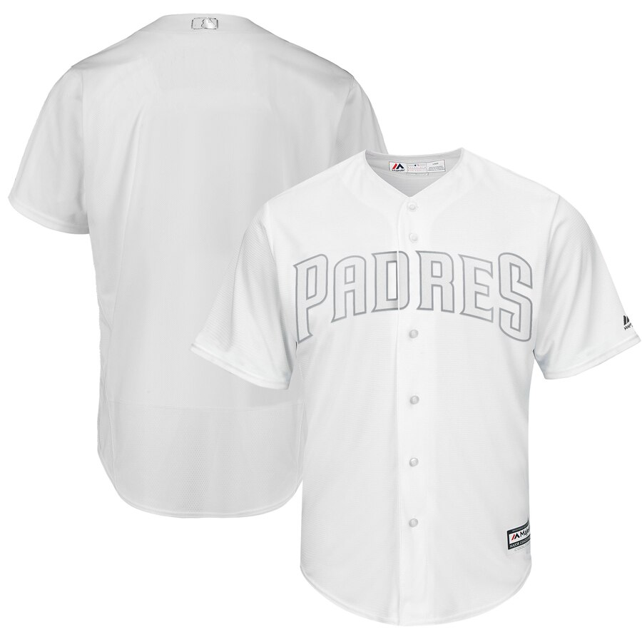 Men's San Diego Padres Majestic White 2019 Players' Weekend Replica Team Stitched MLB Jersey